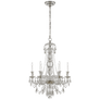 Daniela Medium One - Tier Chandelier, a premium Chandelier light by Visual Comfort & Co. Close - up image of its design.