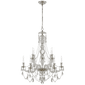 Daniela Medium Two - Tier Chandelier, a premium Chandelier light by Visual Comfort & Co. Close - up image of its design.