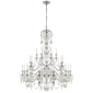 Daniela Twenty Four - Light Chandelier, a premium Chandelier light by Visual Comfort & Co. Close - up image of its design.
