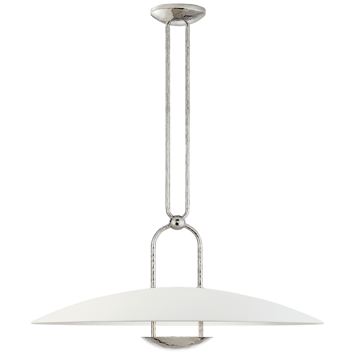 Cara Large Sculpted Pendant, a premium Pendant light by Visual Comfort & Co. Close - up image of its design.