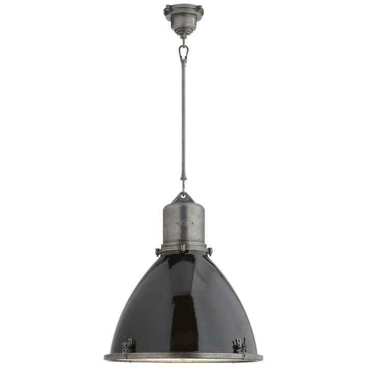 Fulton Large Pendant, a premium Pendant light by Visual Comfort & Co. Close - up image of its design.