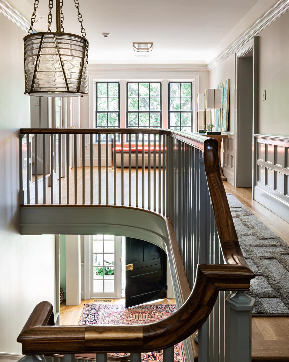 Chatham Large Lantern, a premium Lantern light by Visual Comfort & Co. Close - up image of its design.