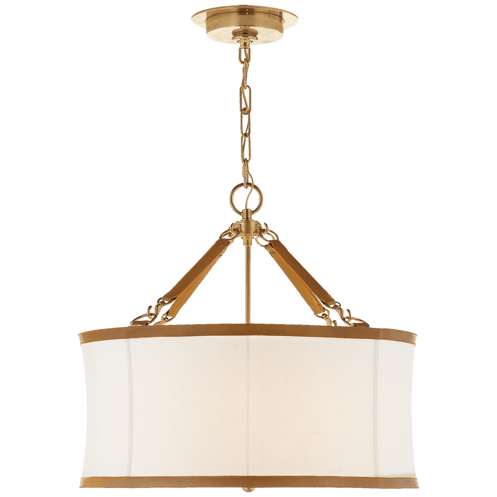 Broomfield Small Hanging Shade, a premium Hanging Shade light by Visual Comfort & Co. Close - up image of its design.