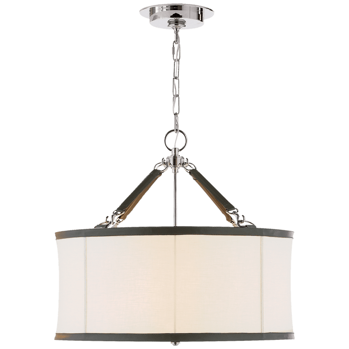 Broomfield Small Hanging Shade, a premium Hanging Shade light by Visual Comfort & Co. Close - up image of its design.