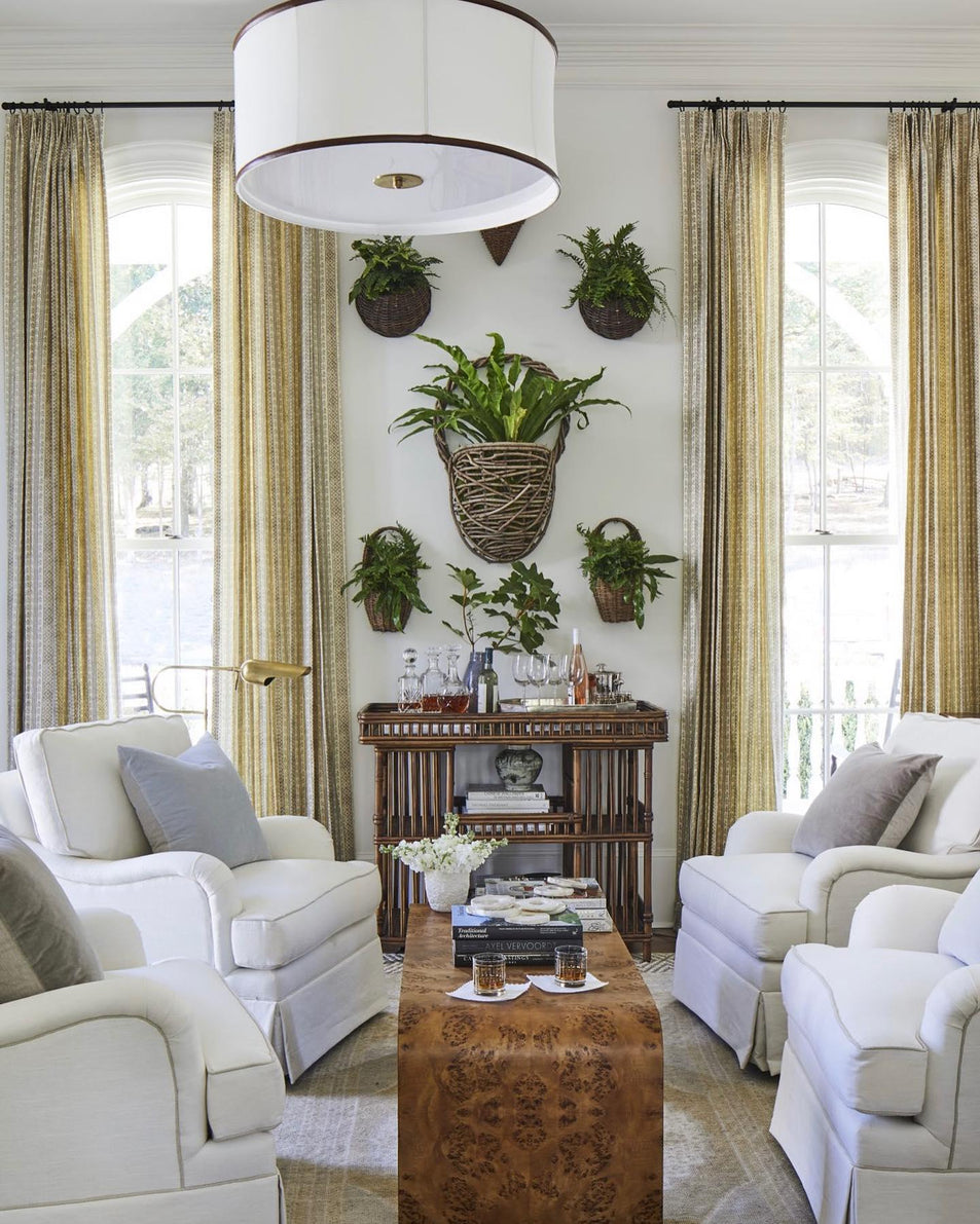 Broomfield Large Hanging Shade, a premium Hanging Shade light by Visual Comfort & Co. Close - up image of its design.