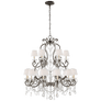 Adrianna Medium Chandelier, a premium Chandelier light by Visual Comfort & Co. Close - up image of its design.