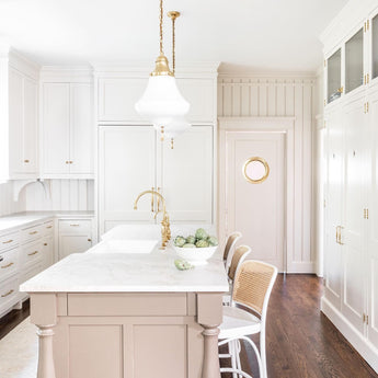 Xavier Small Pendant, a premium Pendant light by Visual Comfort & Co. Close - up image of its design.