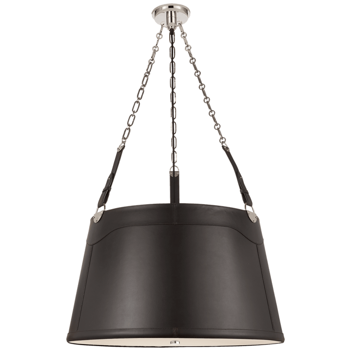 Karlie Large Hanging Shade, a premium Hanging Shade light by Visual Comfort & Co. Close - up image of its design.