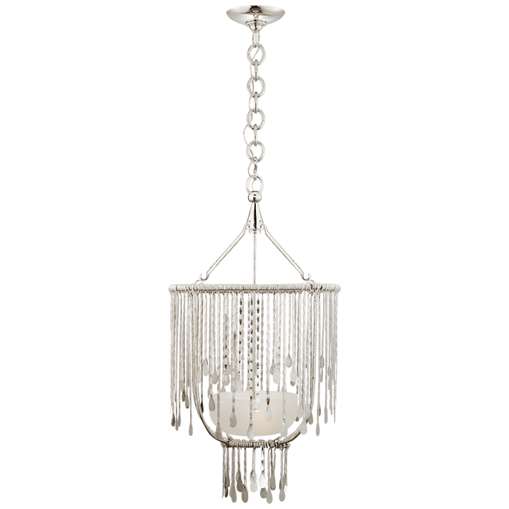 Kayla Small Sculpted Chandelier, a premium Chandelier light by Visual Comfort & Co. Close - up image of its design.