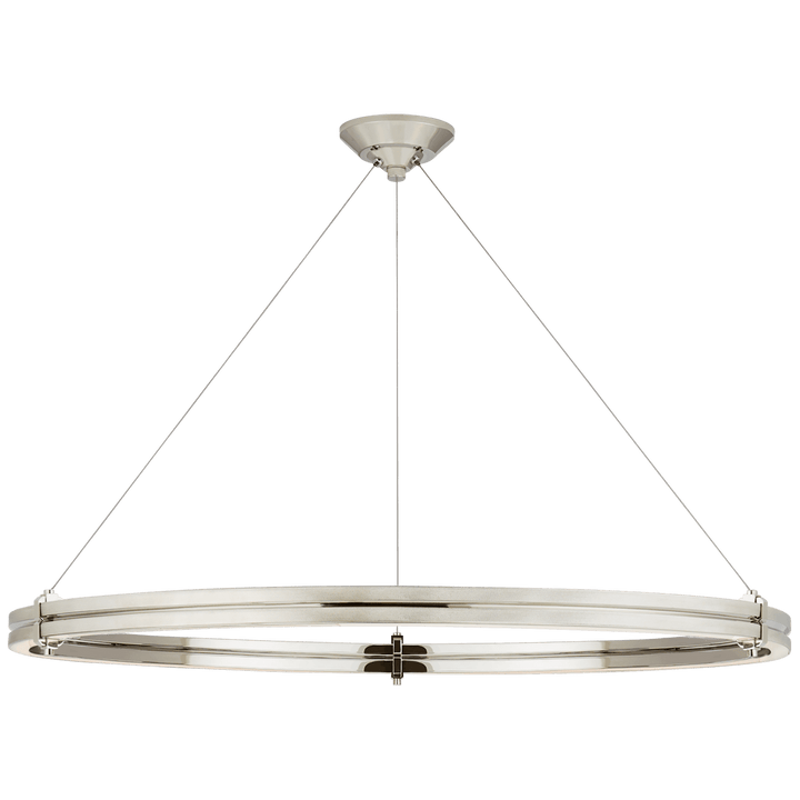 Paxton 40" Ring Chandelier, a premium Chandelier light by Visual Comfort & Co. Close - up image of its design.
