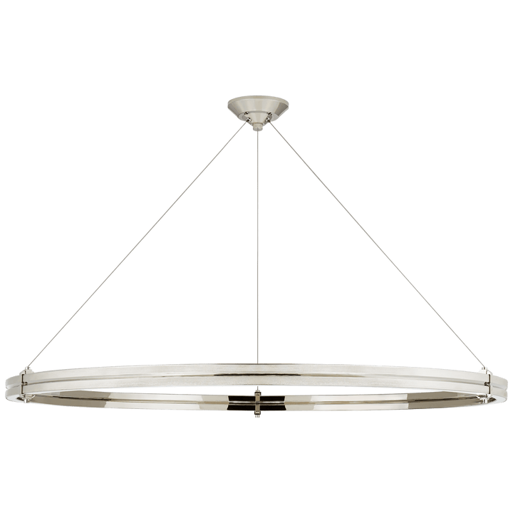 Paxton 48" Ring Chandelier, a premium Chandelier light by Visual Comfort & Co. Close - up image of its design.