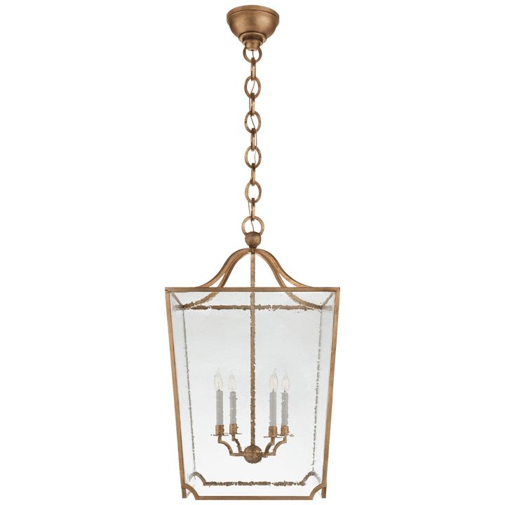 Beatrice Large Lantern, a premium Lantern light by Visual Comfort & Co. Close - up image of its design.