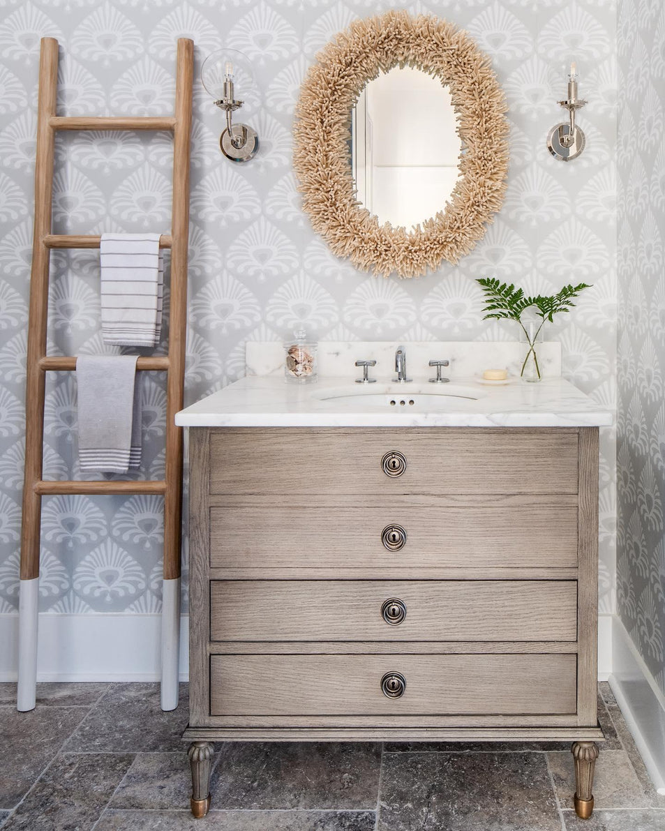 Bistro Single Light Sconce, a premium Bath light by Visual Comfort & Co. Close - up image of its design.