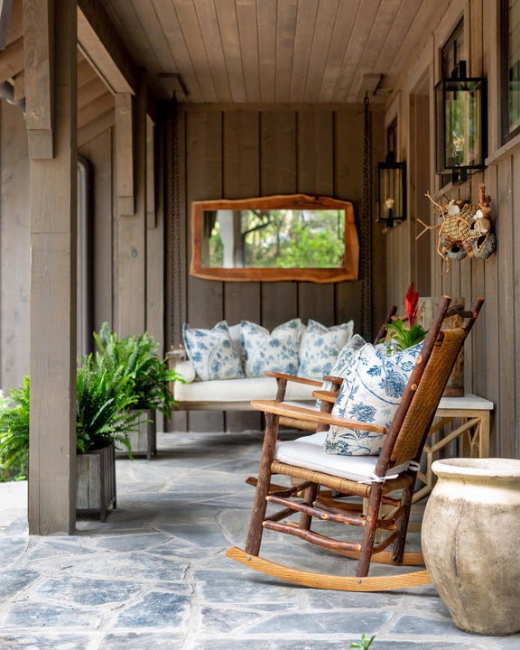 Halle Large Wall Lantern, a premium Wall light by Visual Comfort & Co. Close - up image of its design.