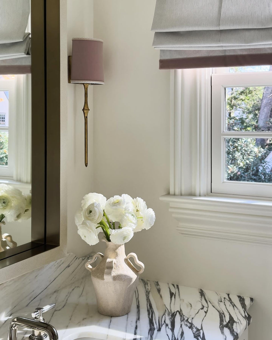 Dauphine Sconce, a premium Decorative light by Visual Comfort & Co. Close - up image of its design.