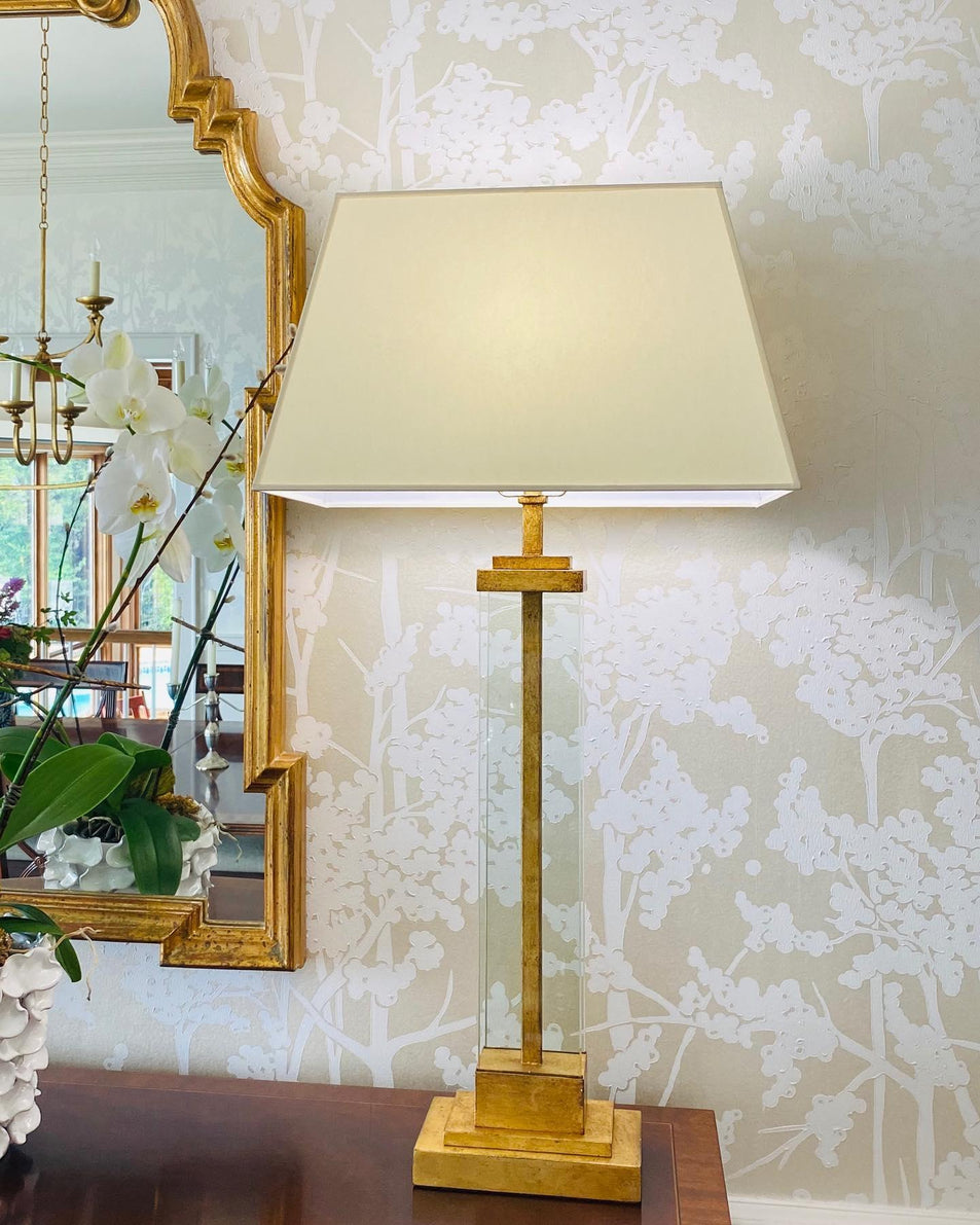 Wright Table Lamp, a premium Decorative light by Visual Comfort & Co. Close - up image of its design.