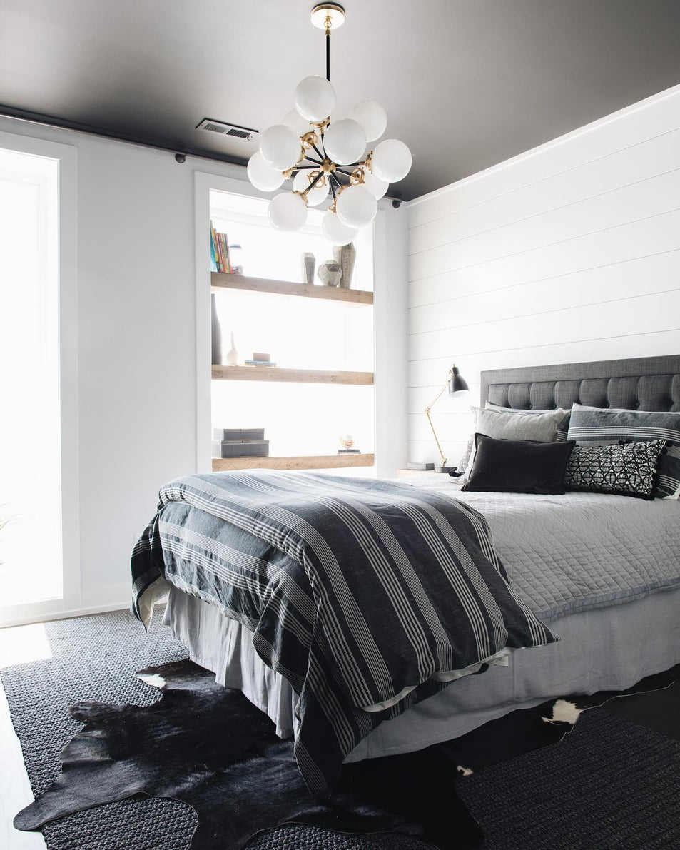 Bistro Small Round Chandelier, a premium Chandelier light by Visual Comfort & Co. Close - up image of its design.