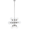 Bistro Small Round Chandelier, a premium Chandelier light by Visual Comfort & Co. Close - up image of its design.