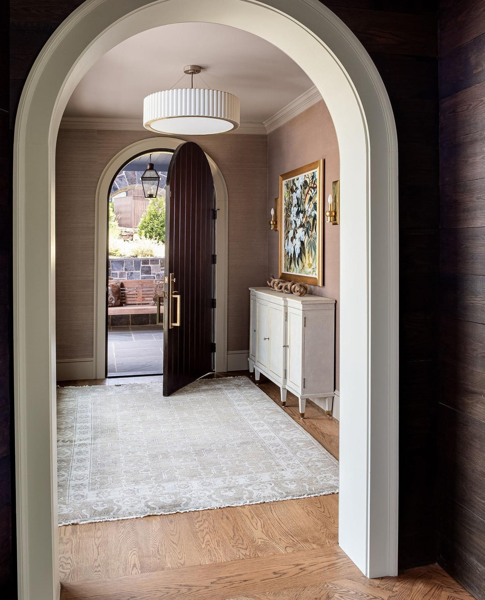 Palati Large Hanging Shade, a premium Hanging Shade light by Visual Comfort & Co. Close - up image of its design.