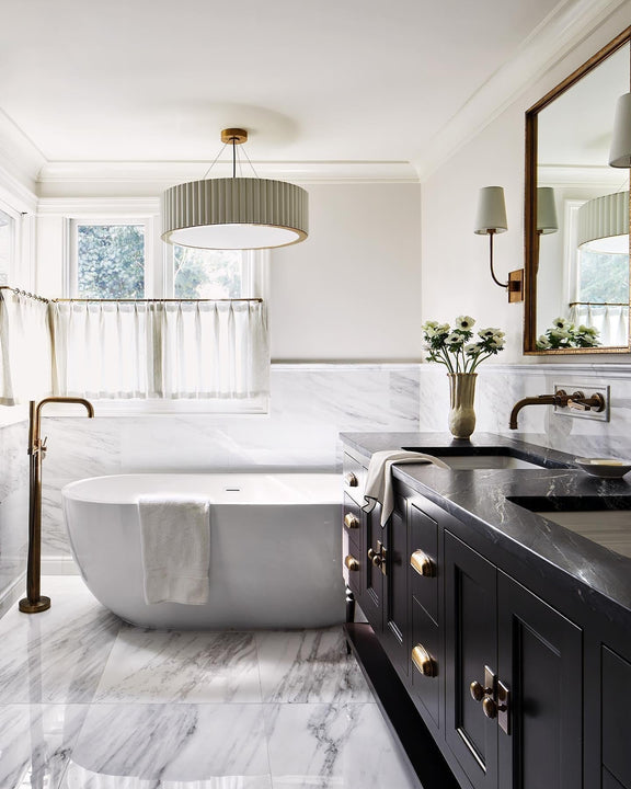 Palati Large Hanging Shade, a premium Hanging Shade light by Visual Comfort & Co. Close - up image of its design.