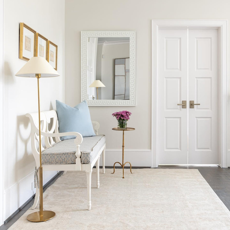 Hand - Forged Martini Table, a premium light by Visual Comfort & Co. Close - up image of its design.