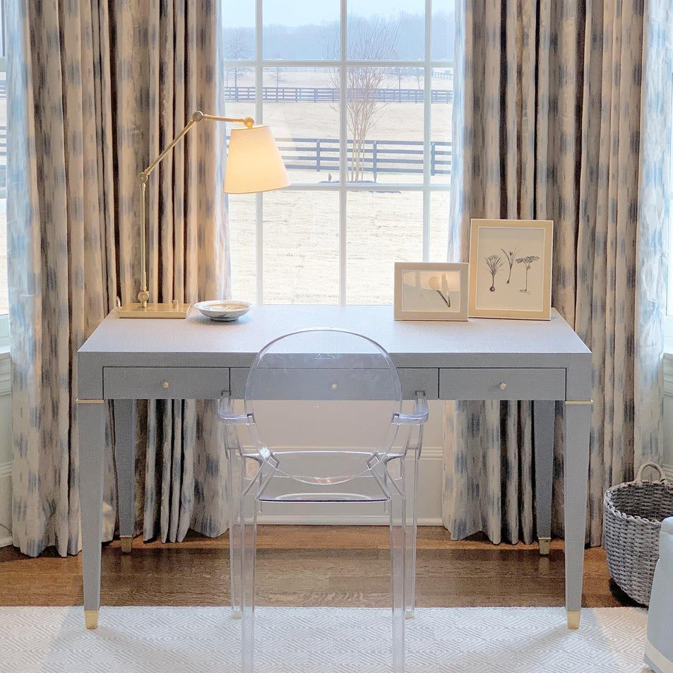 Graves Task Lamp, a premium Functional light by Visual Comfort & Co. Close - up image of its design.