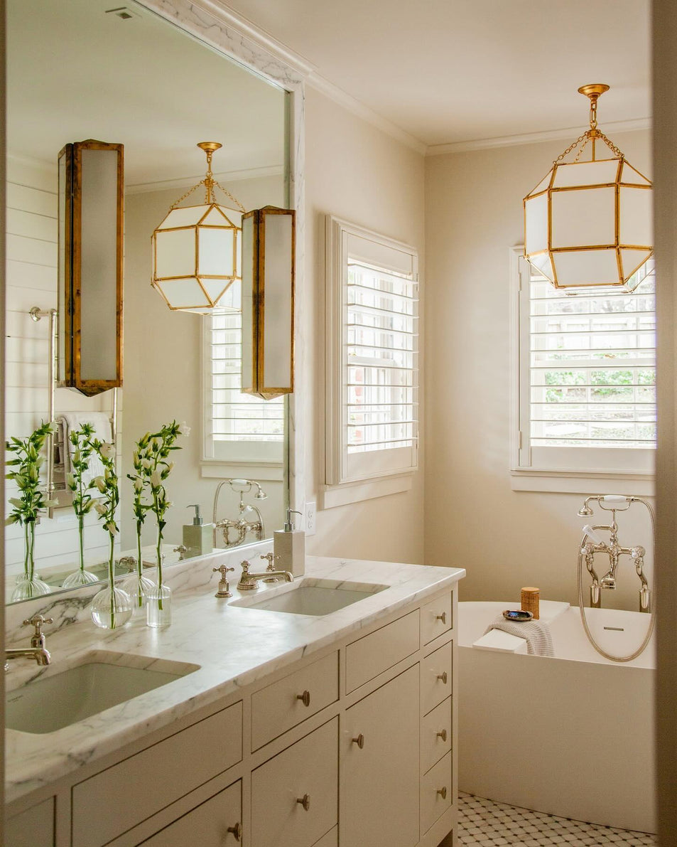 Morris Small Lantern, a premium Lantern light by Visual Comfort & Co. Close - up image of its design.