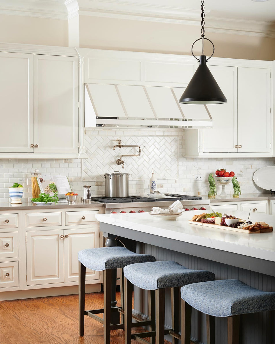 Limoges Medium Pendant, a premium Pendant light by Visual Comfort & Co. Close - up image of its design.