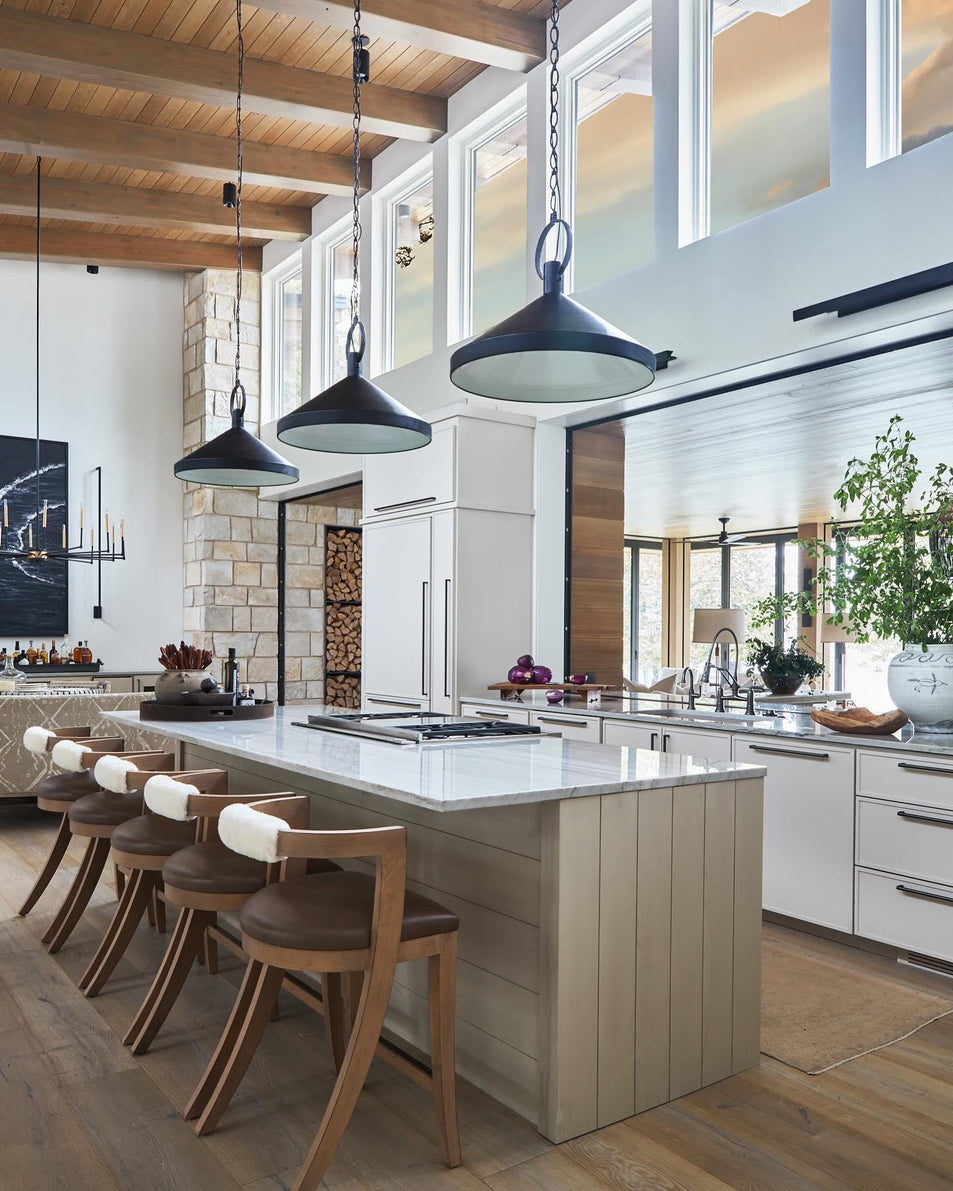 Limoges Large Pendant, a premium Pendant light by Visual Comfort & Co. Close - up image of its design.