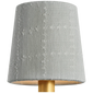 Schumacher 5" Soft Empire Shade, a premium Decorative light by Visual Comfort & Co. Close - up image of its design.