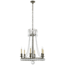 Regency Medium Chandelier, a premium Chandelier light by Visual Comfort & Co. Close - up image of its design.