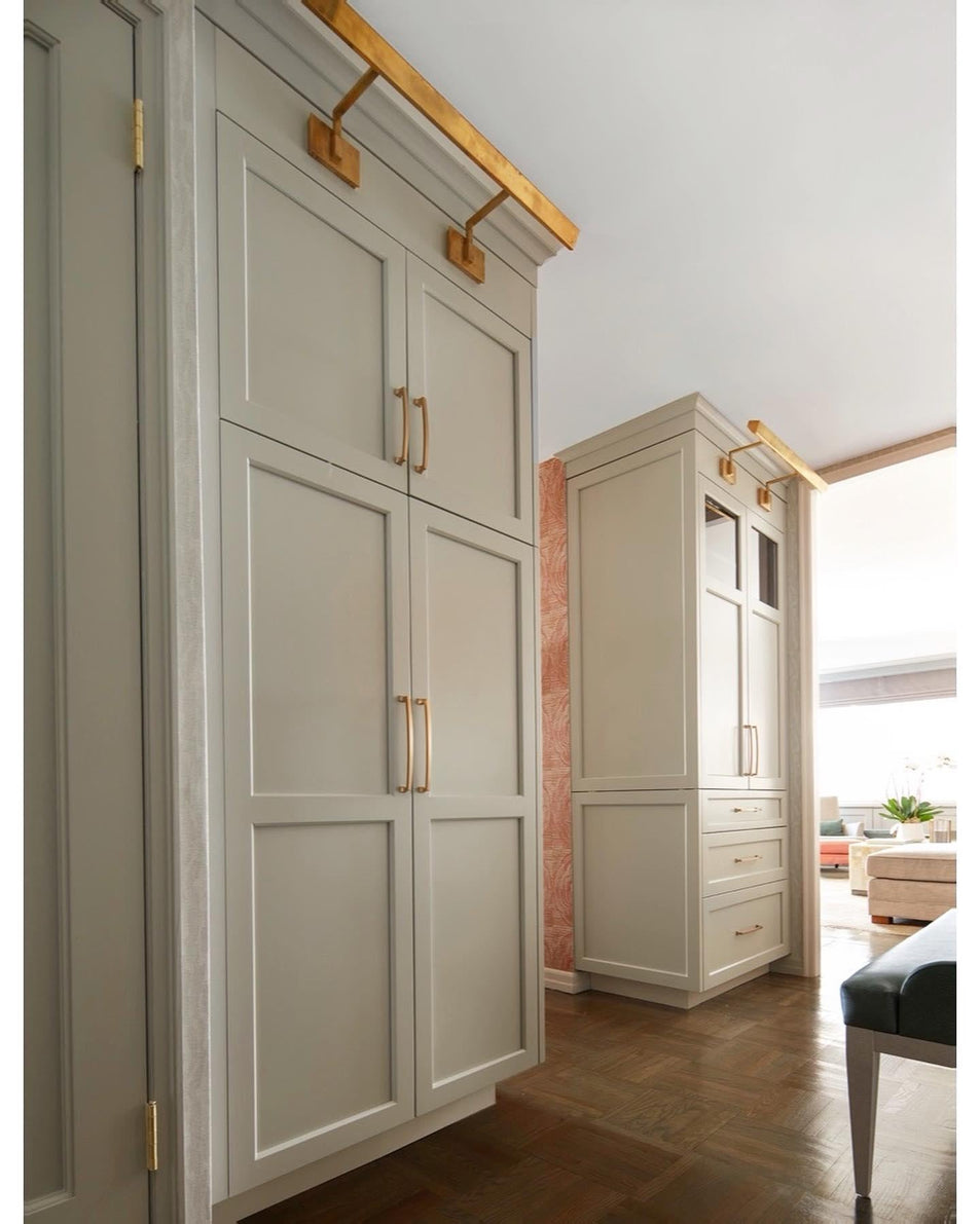 McClain 42" Hardwired Picture Light, a premium Picture light by Visual Comfort & Co. Close - up image of its design.