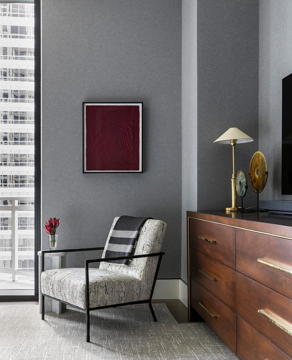 Hargett Buffet Lamp, a premium Decorative light by Visual Comfort & Co. Close - up image of its design.