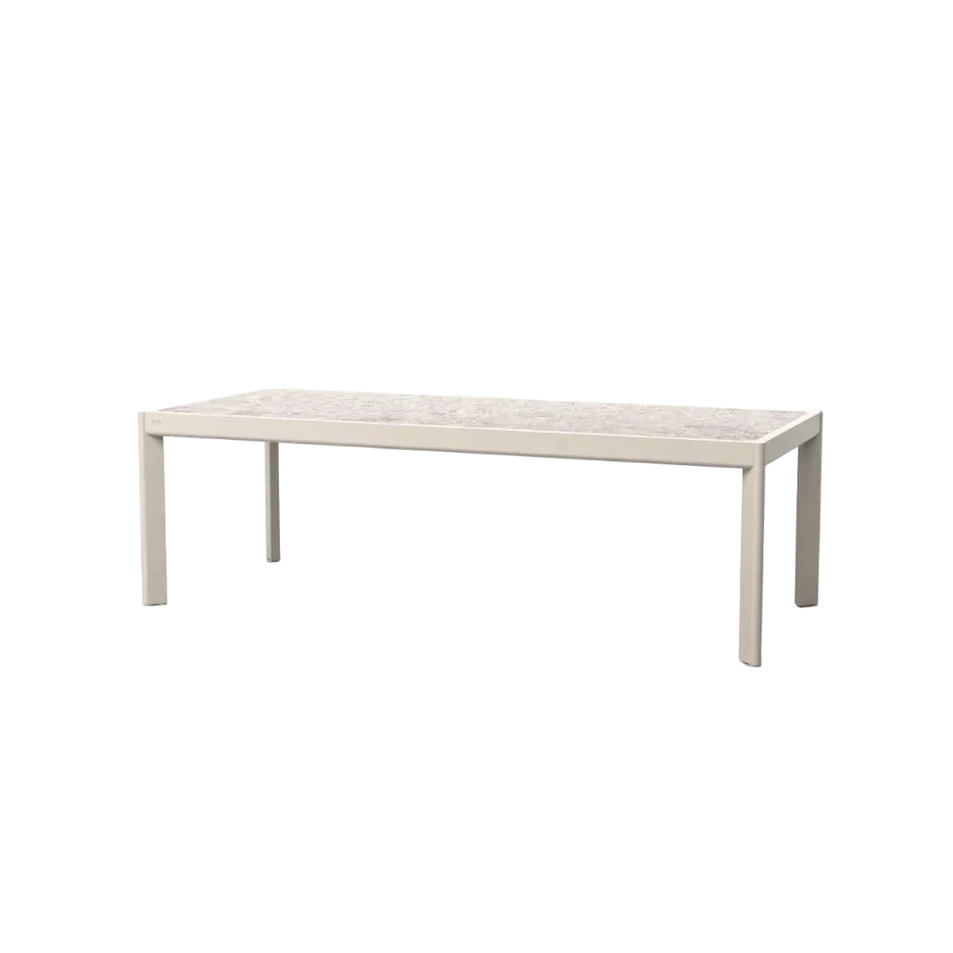 Tempo Short Dining Table Porcelain
