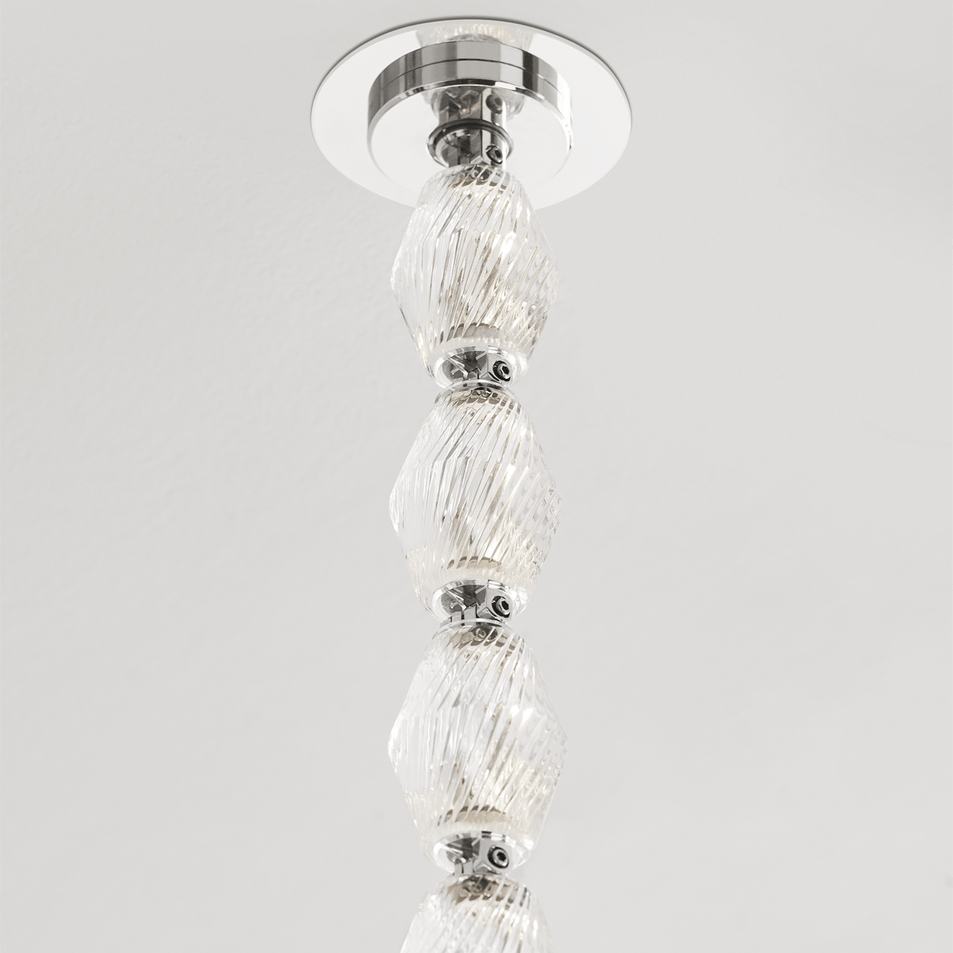 Collier 36 Pendant, a premium Pendant light by Visual Comfort & Co. Close - up image of its design.