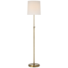 Bryant 52" Adjustable Cordless Floor Lamp in Hand-Rubbed Antique Brass