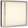 Mercer Square Box Light, a premium Bath light by Visual Comfort & Co. Close - up image of its design.