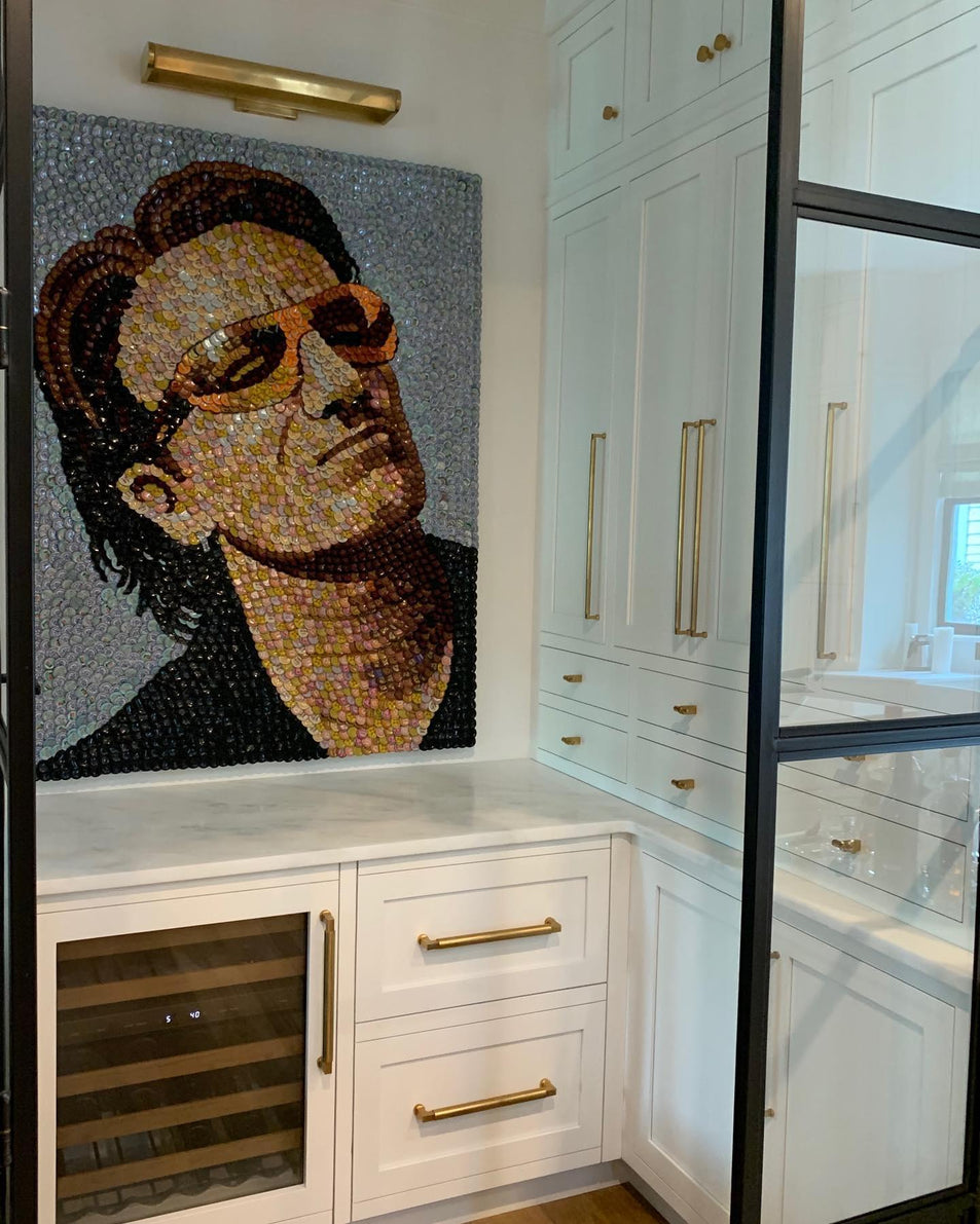 David 24" Art Light, a premium Picture light by Visual Comfort & Co. Close - up image of its design.