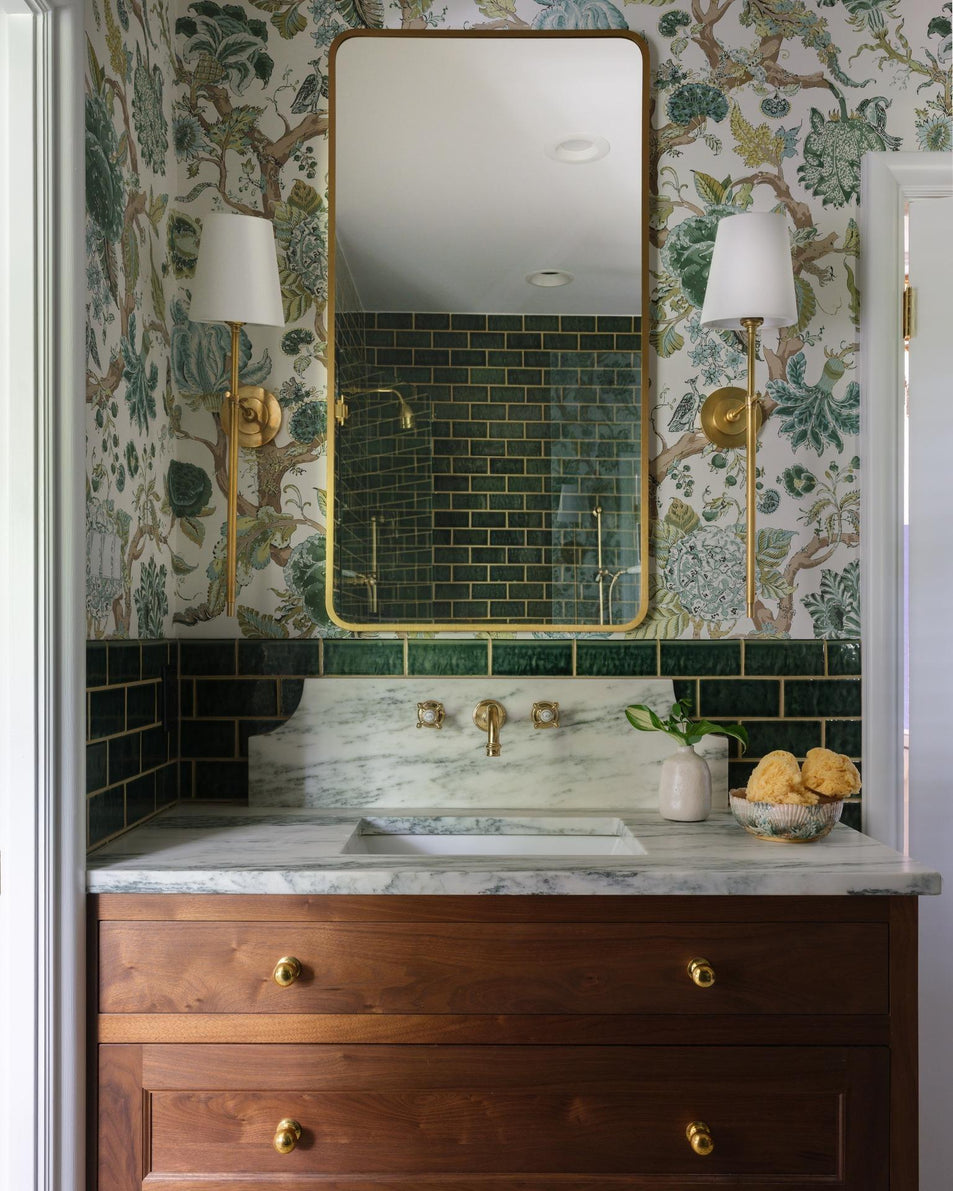 Bryant Large Tail Sconce, a premium Decorative light by Visual Comfort & Co. Close - up image of its design.