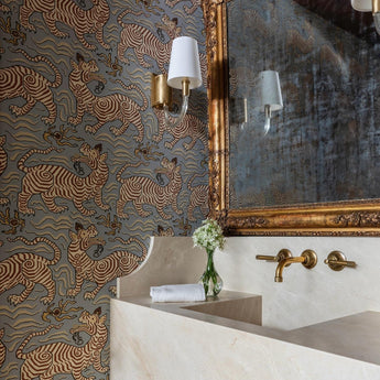 Vivian Single Sconce, a premium Decorative light by Visual Comfort & Co. Close - up image of its design.