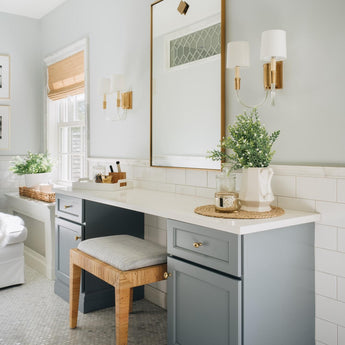 Vivian Double Sconce, a premium Decorative light by Visual Comfort & Co. Close - up image of its design.