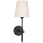 Bryant 15" Cordless Sconce - Bronze / Linen