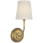 Hand-Rubbed Antique Brass / Linen