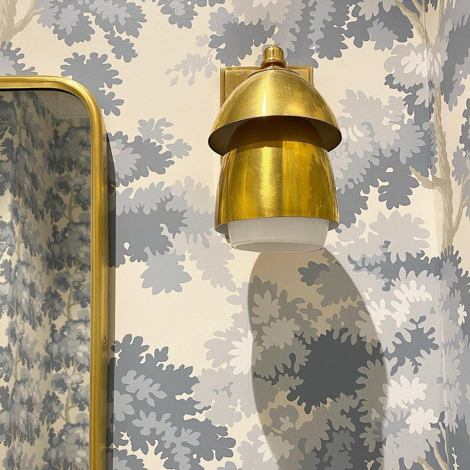 Whitman Small Sconce, a premium Decorative light by Visual Comfort & Co. Close - up image of its design.