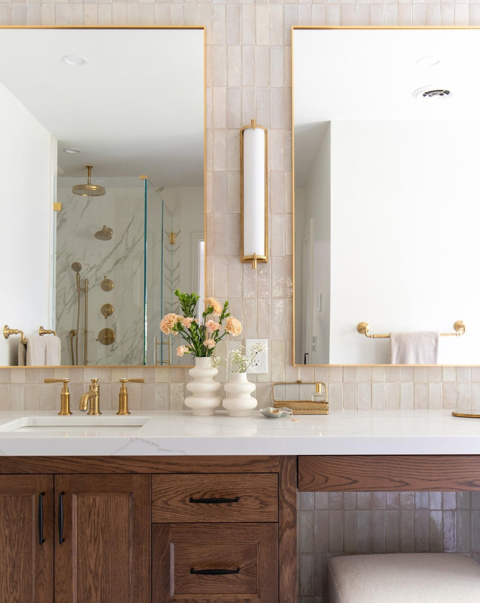 Calliope Tall Bath Light, a premium Bath light by Visual Comfort & Co. Close - up image of its design.