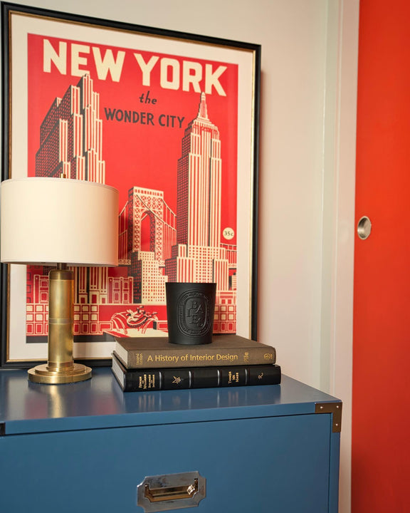 Longacre Small Table Lamp, a premium Decorative light by Visual Comfort & Co. Close - up image of its design.