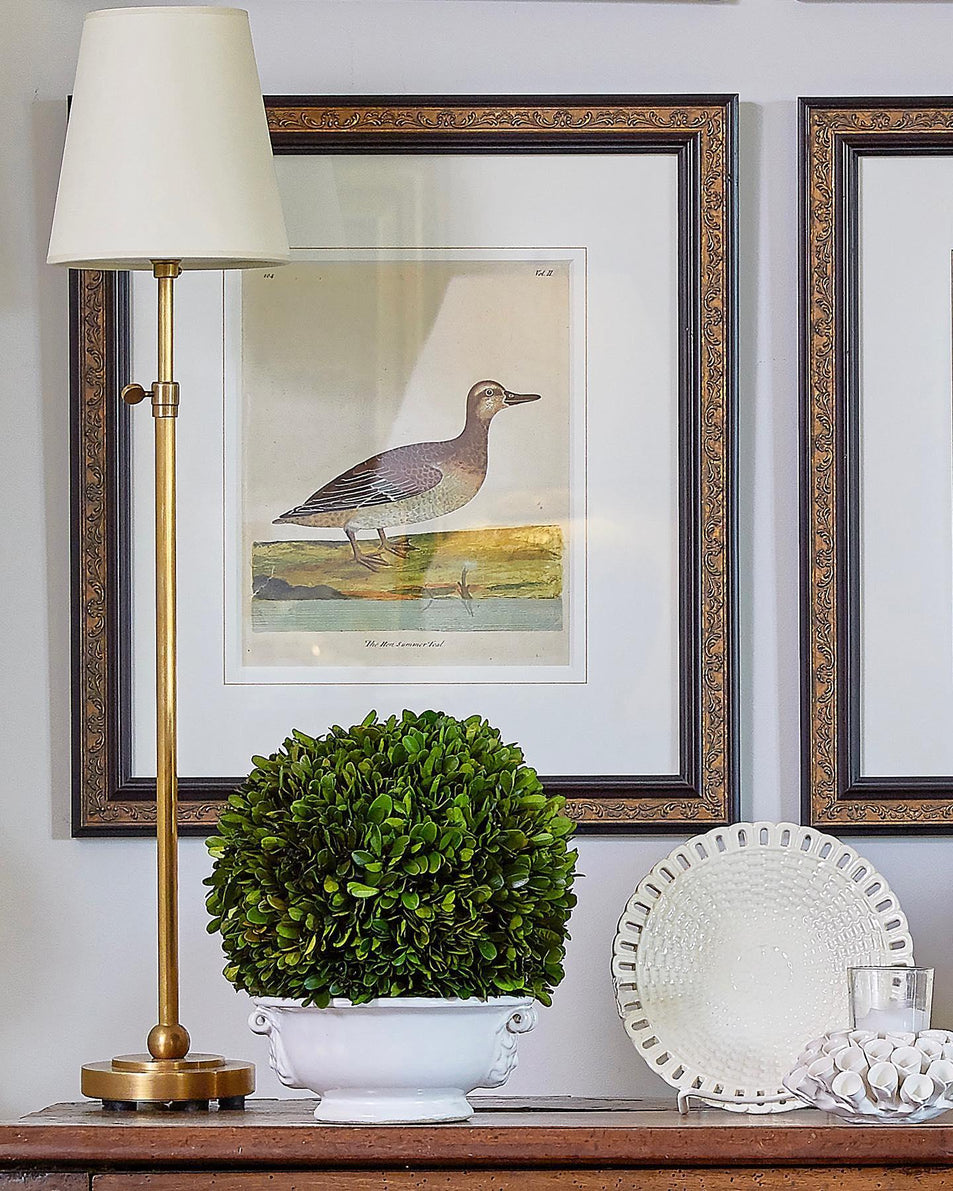 Bryant Table Lamp, a premium Decorative light by Visual Comfort & Co. Close - up image of its design.