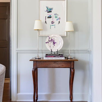 Bryant Table Lamp, a premium Decorative light by Visual Comfort & Co. Close - up image of its design.