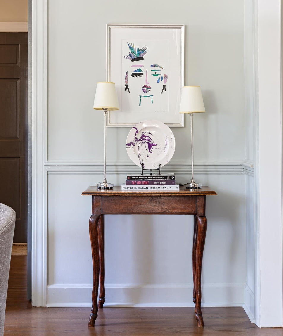 Bryant Table Lamp, a premium Decorative light by Visual Comfort & Co. Close - up image of its design.