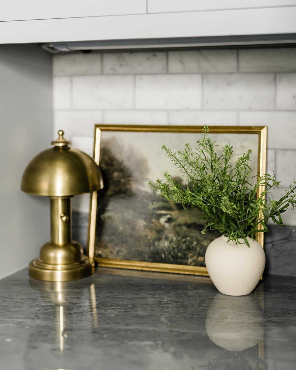 Totie Task Lamp, a premium Functional light by Visual Comfort & Co. Close - up image of its design.